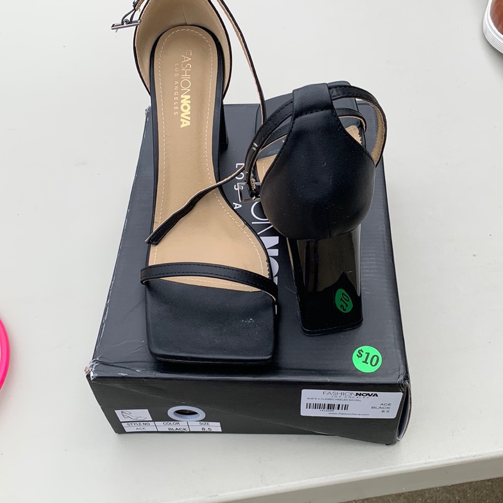 Heeled sandals